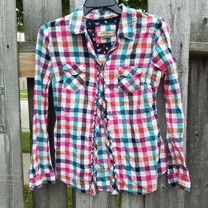 Arizona Multi Colored Button Down.